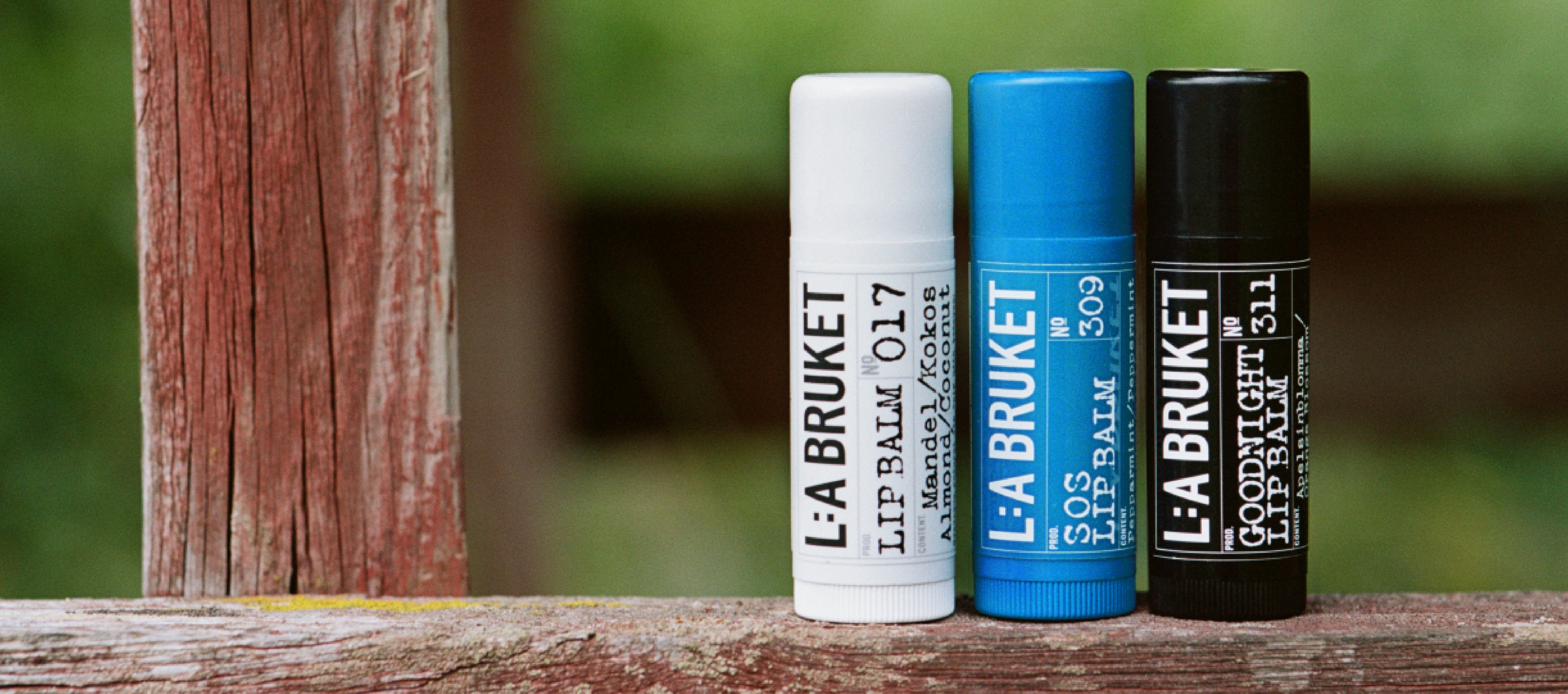 Wellbeing Lip Balms – L:a Bruket
