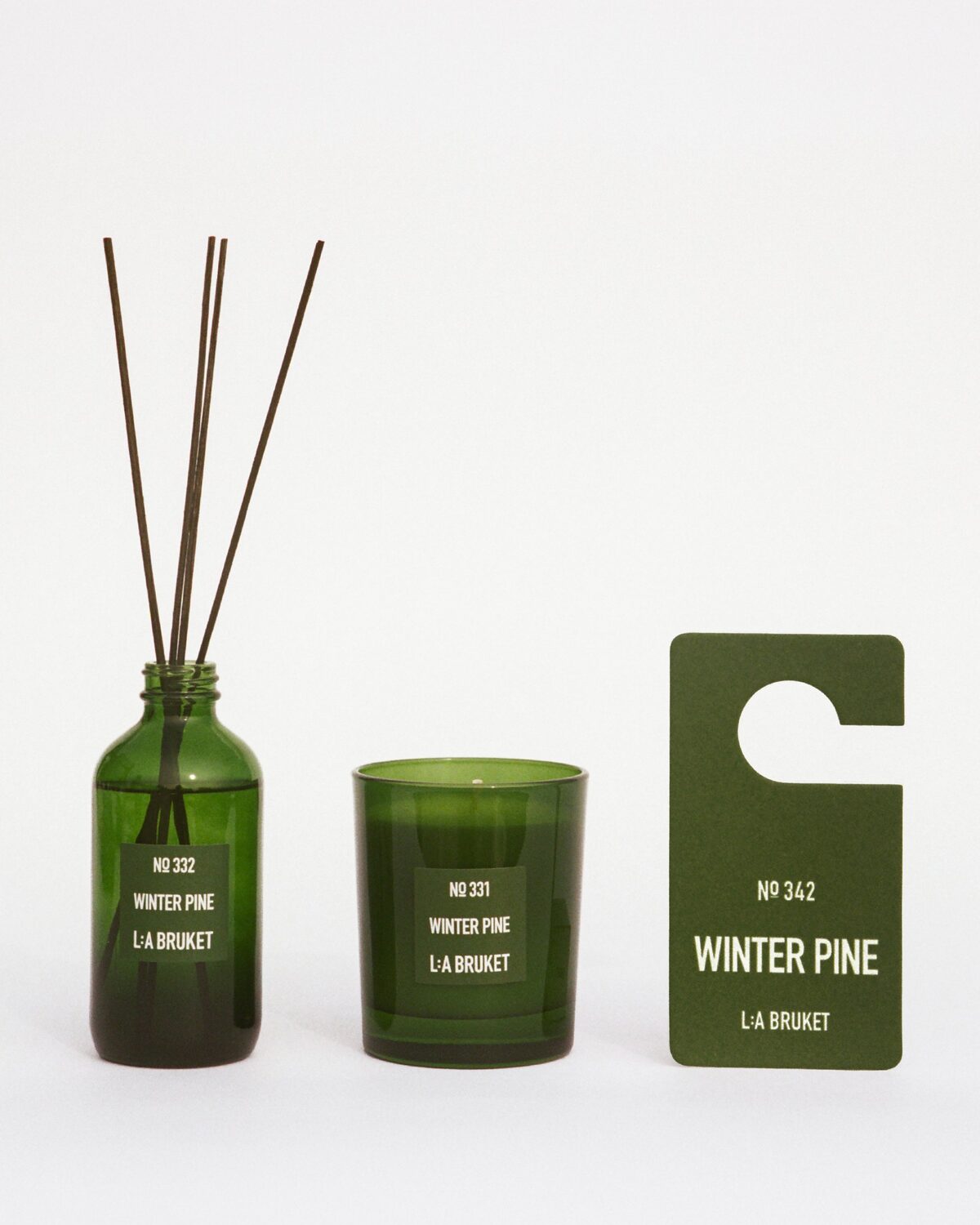 Winter Pine Trio Set