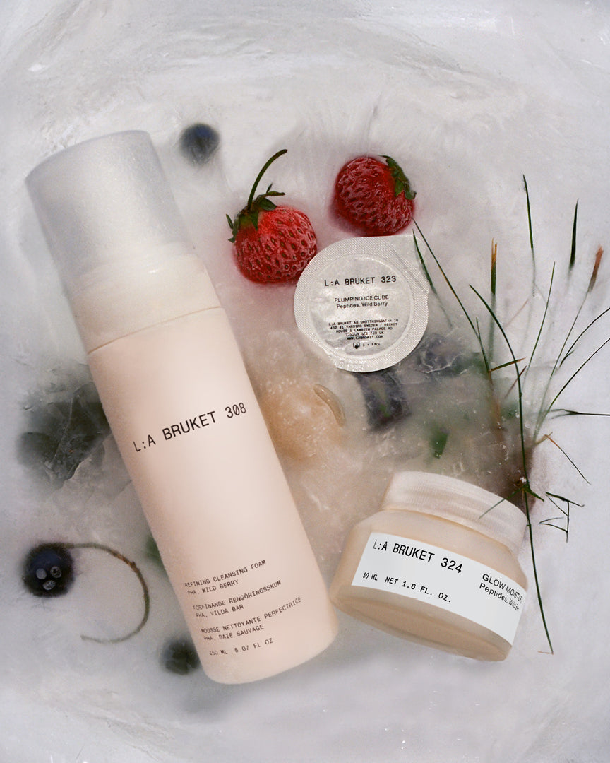 308 Refining Cleansing Foam - PHA/Wild Berry – L:a Bruket