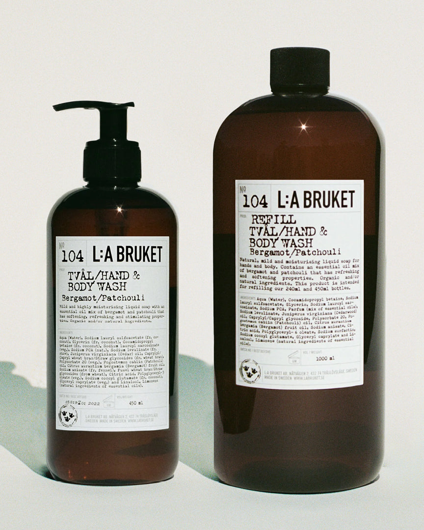 104 Hand & Body Wash & Refill