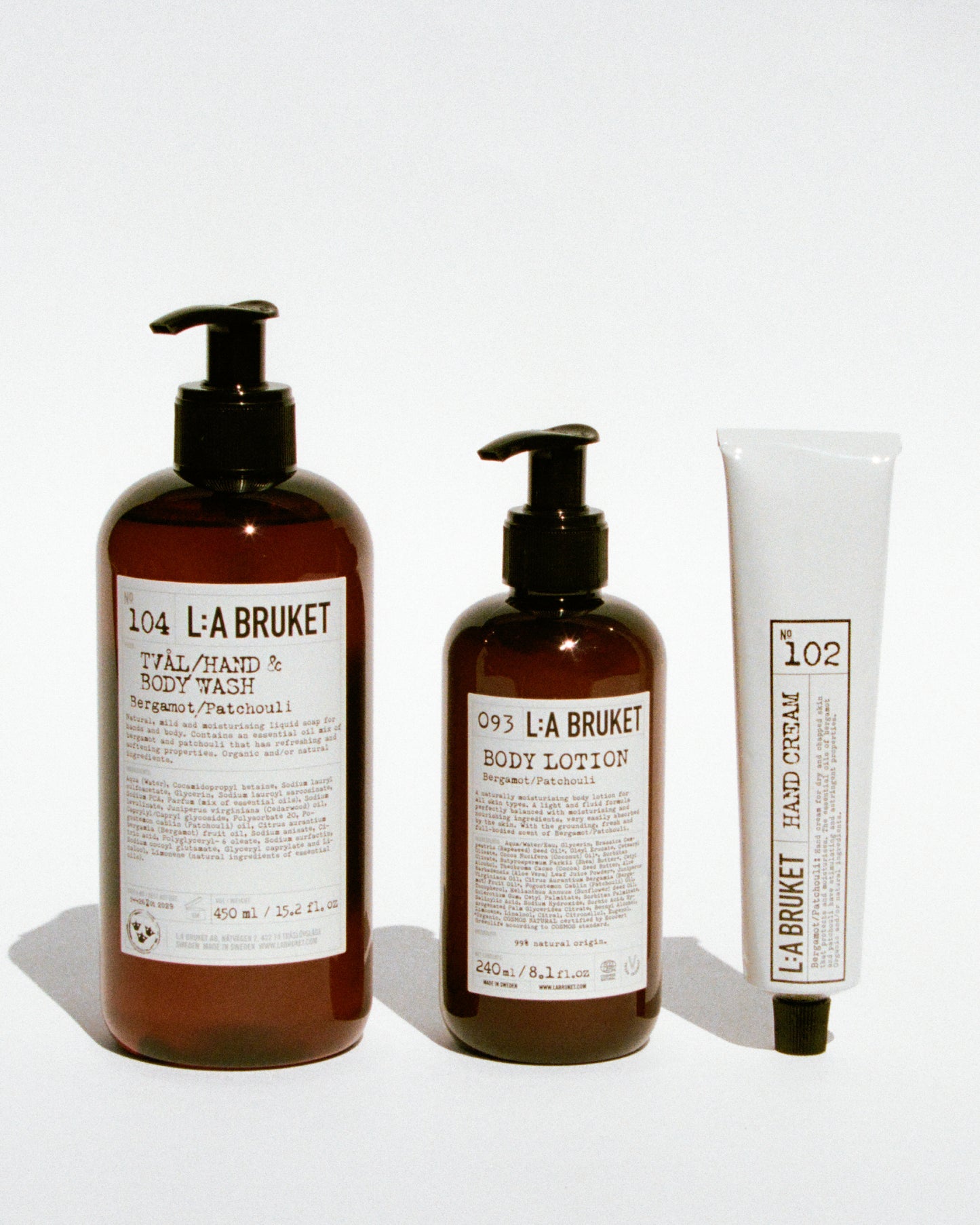 Bergamot / Patchouli Trio Set