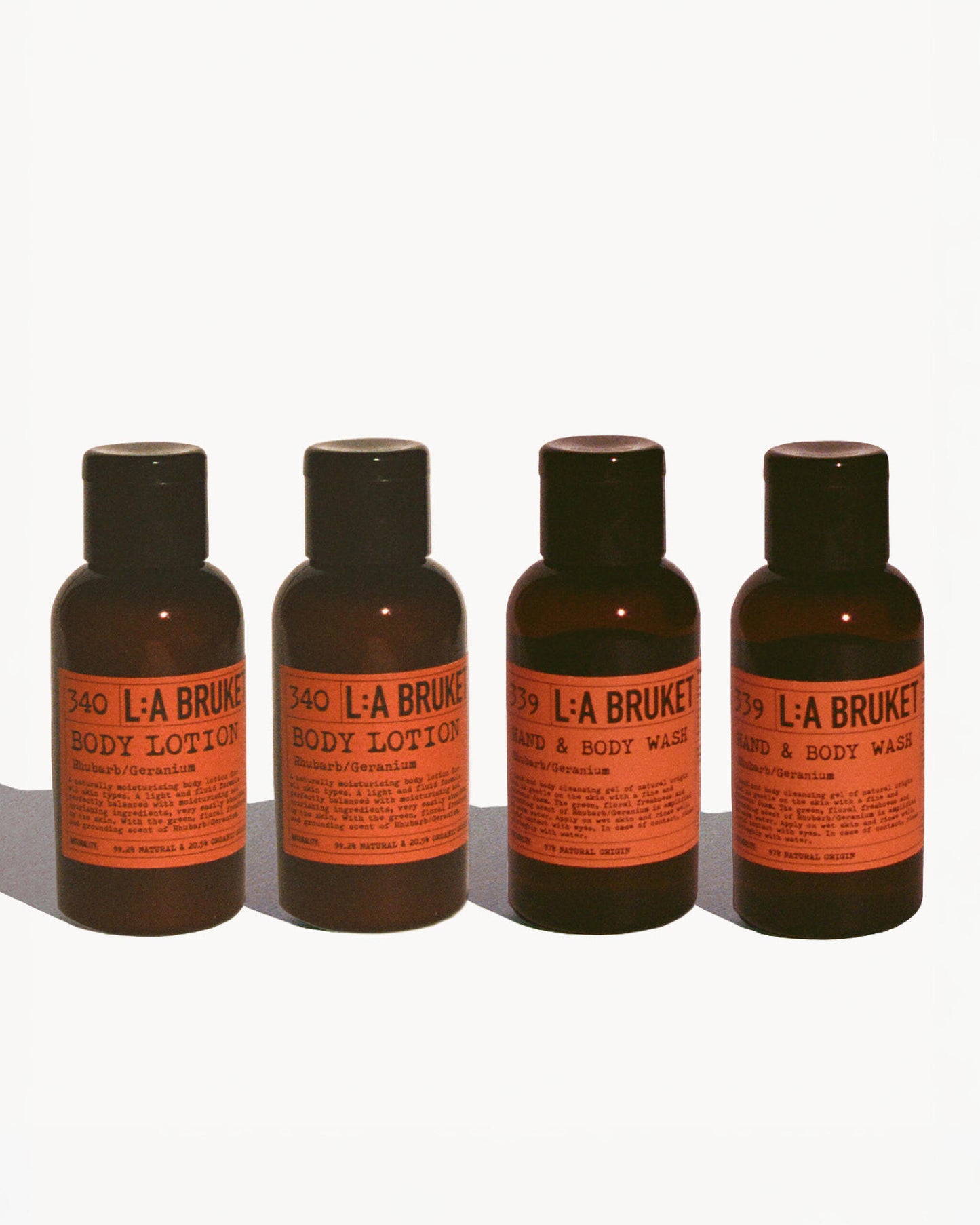 Rhubarb / Geranium Travel Essentials