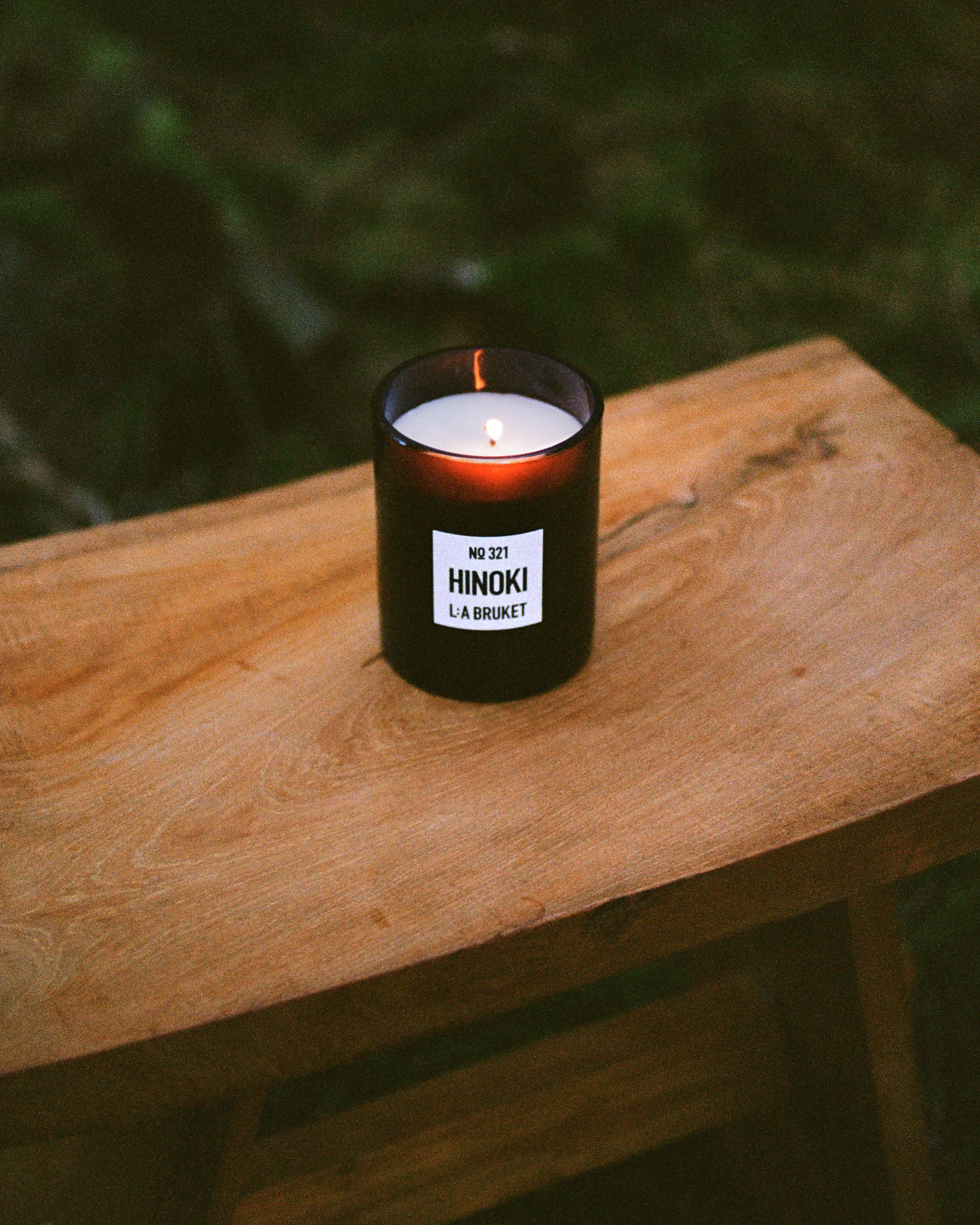 321 Scented Candle Hinoki – L:a Bruket