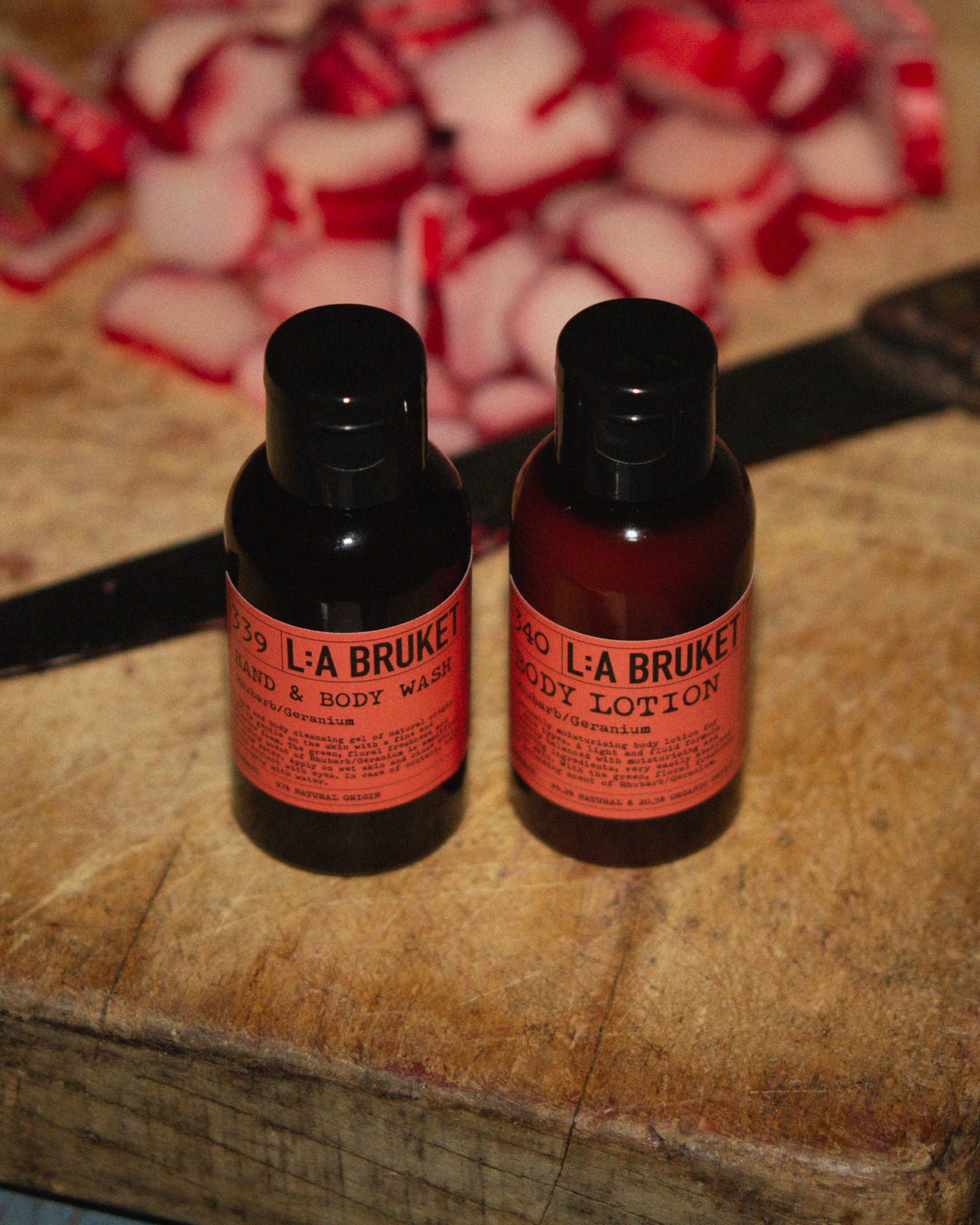 Rhubarb / Geranium Travel Essentials