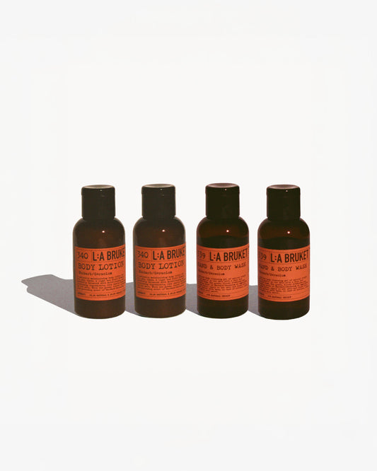 Rhubarb / Geranium Travel Essentials