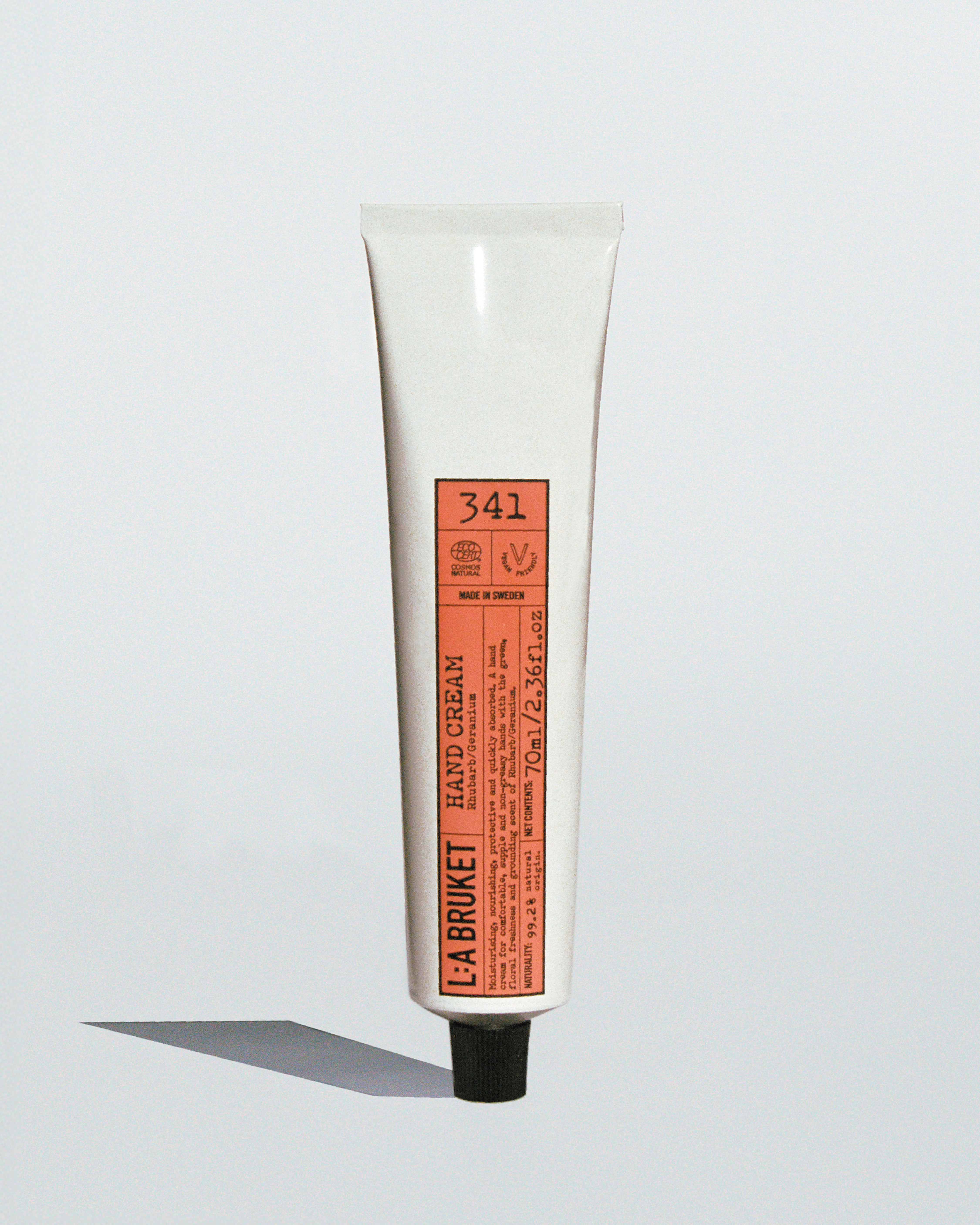 341 Hand Cream Rhubarb & Geranium – L:a Bruket