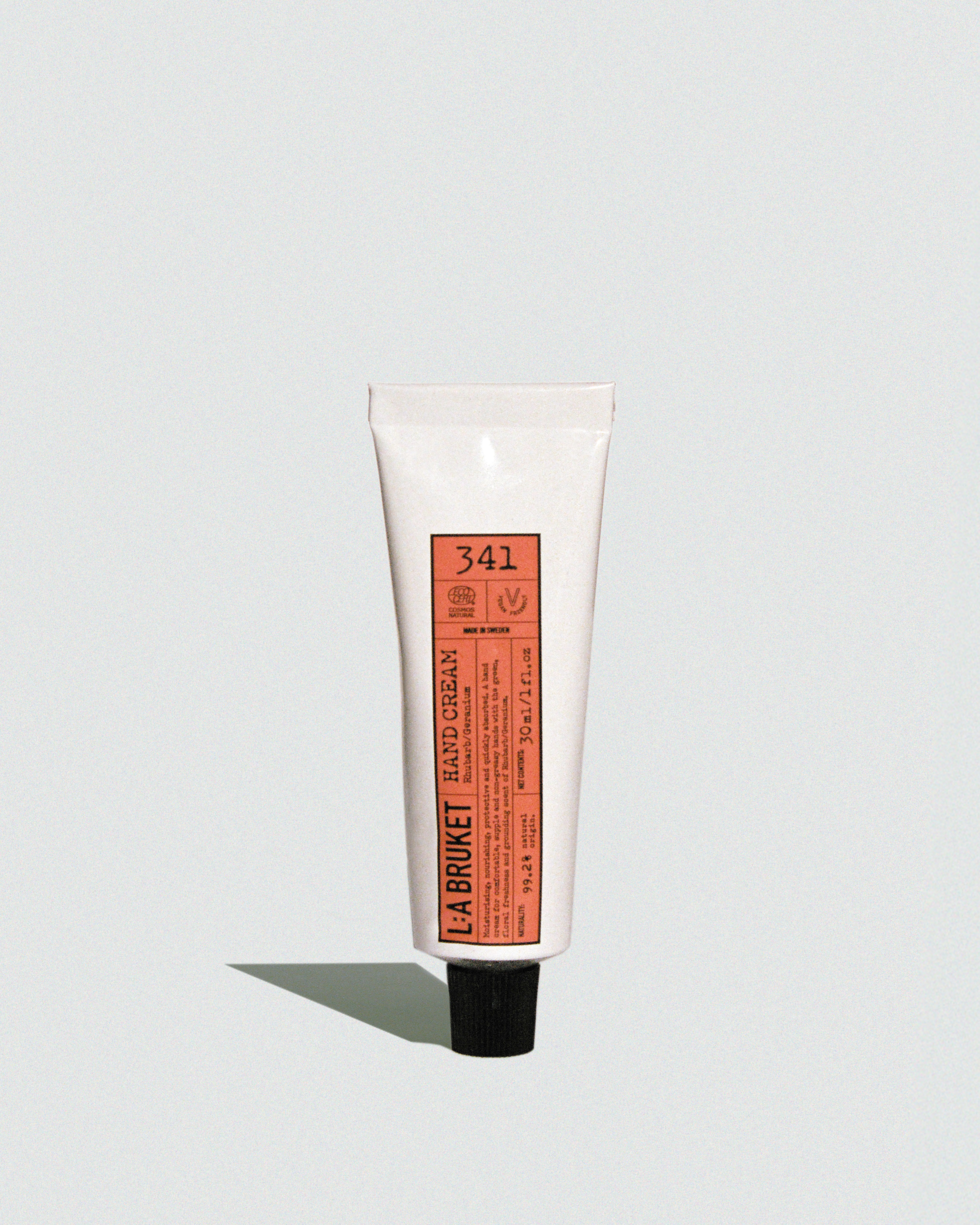 341 Hand Cream Rhubarb & Geranium – L:a Bruket