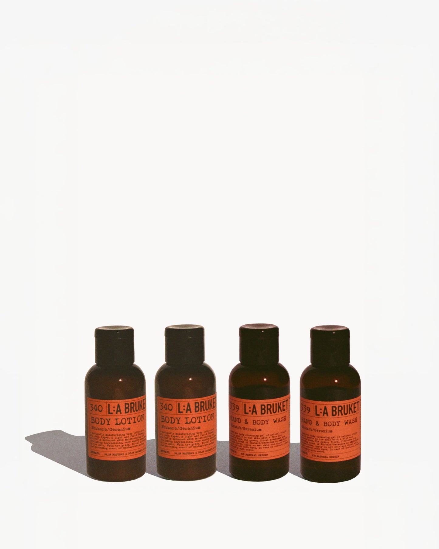 Rhubarb / Geranium Travel Essentials